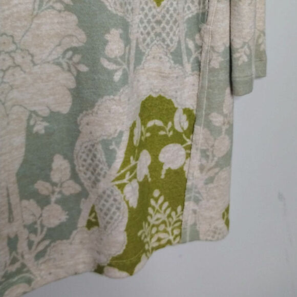 Saturday/Sunday by Anthropologie Cowl Neck Floral Sweater Dress Small NWT - Picture 5 of 8